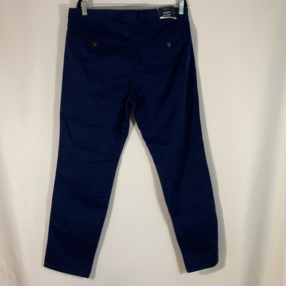 Gap Khakis Navy Blue Slim Stretch Pants NWT - Picture 7 of 9